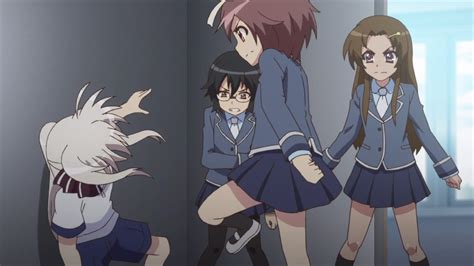 Aki Honda leads a middle-school bully gang that loves bullying the main character of the series Hiroko Kaizuka. . Manga where mc is bullied by girl
